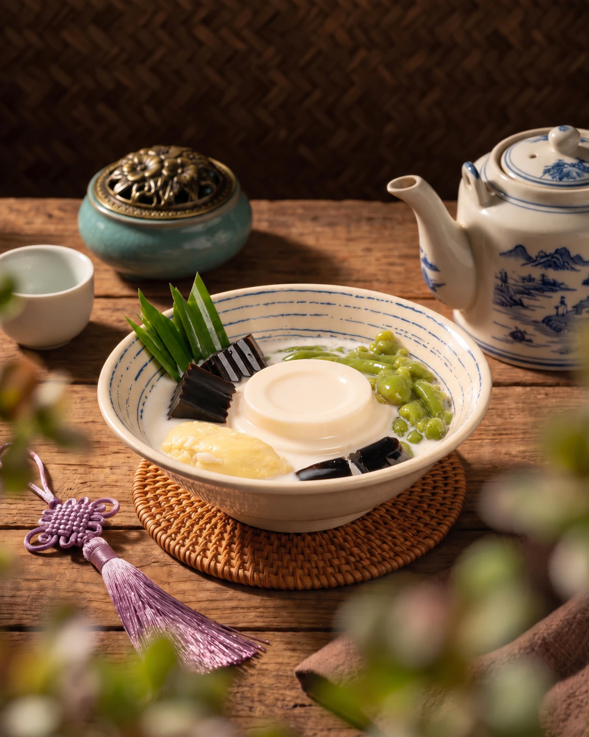 Chè bưởi thạch xanh